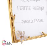 قاب عکس آلومینیومی هوم دیزاین طرح یاس زیتونی - Image 4