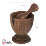 هاون چوبی طرح جام آماهوم - Image 2