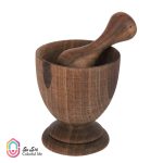 هاون چوبی طرح جام آماهوم