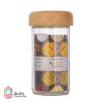 جا ادویه با درب چوبی 8 عددی  لانا وود - Image 3