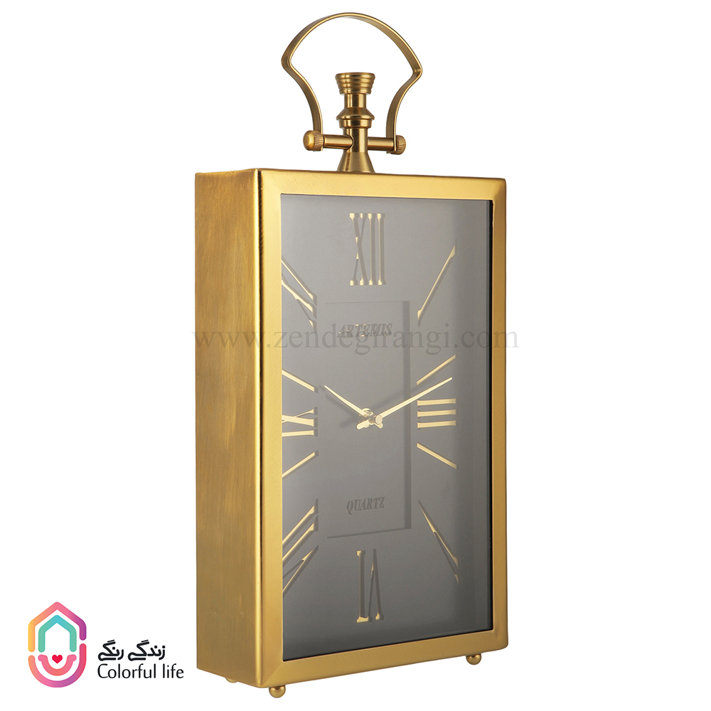 IMG_7363 ساعت فلزی برند آرتمیس طرح مستطیل صفحه مشکی - Image 1