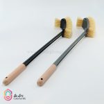 فرچه توالت سرکج مویی دست رنگیWS008