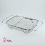 سبد استیل توری مستطیل کوچک - Image 9