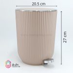سطل پدالی زبرا همارا پلاست - Image 5