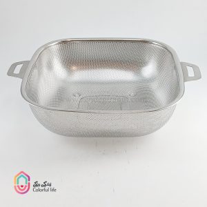 ابکش مربع پانچ استیل دسته دار سایز30