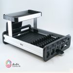 جاظرفی الومینیوم مدل1.5طبقه مشکیAD15-1 - Image 5