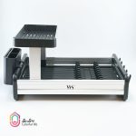 جاظرفی الومینیوم مدل1.5طبقه مشکیAD15-1 - Image 2