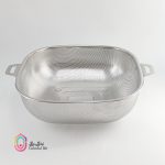 ابکش مربع پانچ استیل دسته دار سایز34