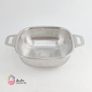 ابکش مربع پانچ استیل دسته دار سایز20
