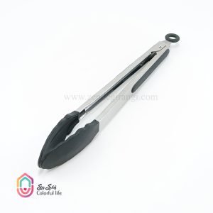 انبر سیلیکونی دسته استیل 30 سانت شنگیا
