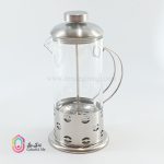 فرنچ پرس استیل ۳۵۰ میلی‌لیتر - رنگ سیلور